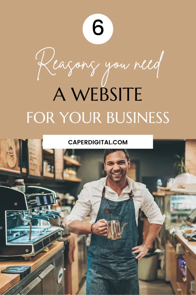 6 reasons you need a website